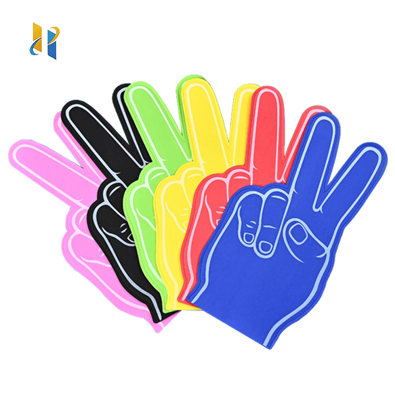 Check out our custom foam fingers for team spirit at sports events, rallies, and promotions. High-quality materials, customizable designs, and interactive support. Order now!